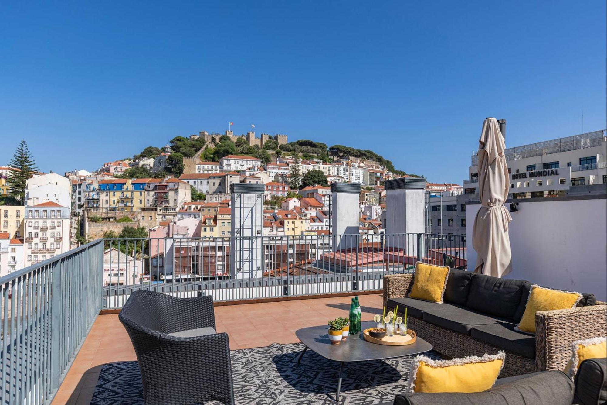 Lovelystay - Breathtaking Panorama - Luxurious Penthouse! Lissabon Exterior foto